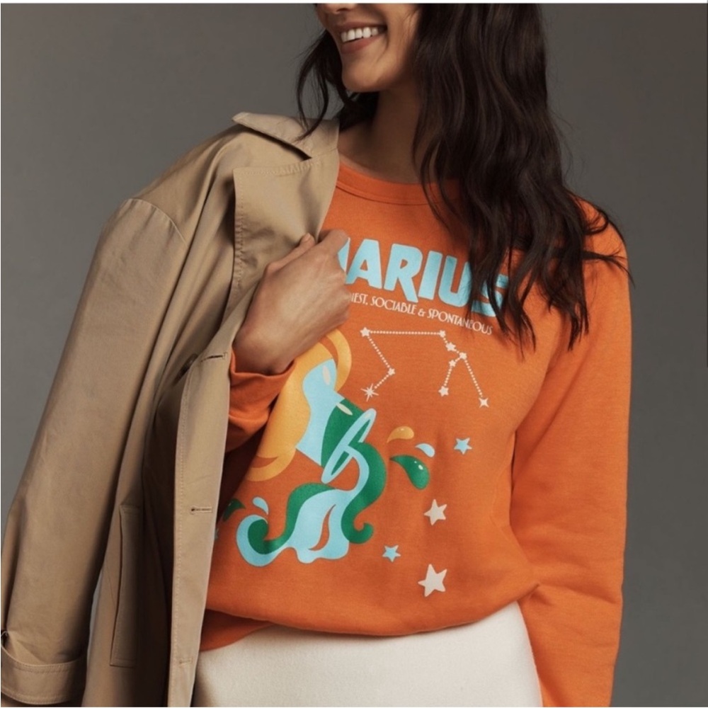 Anthropologie Zodiac Sweatshirt - Picture 4 of 15